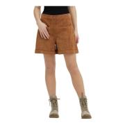 Federica Tosi Korta shorts Brown, Dam