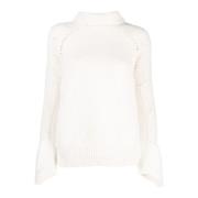 Ermanno Scervino Knitwear White, Dam