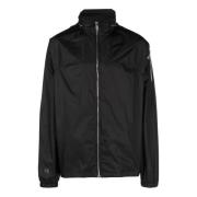 Rick Owens Svart Mountain Windbreaker Black, Herr