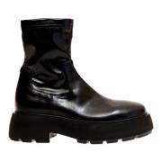 Strategia Svart elastisk ankelboot - Storlek 35 Black, Dam