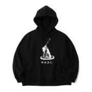 White Mountaineering Sweatshirts & Hoodies Black, Herr