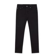 Dondup Slim Fit Färgade Jeans Black, Dam