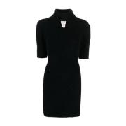 Patou Short Dresses Black, Dam