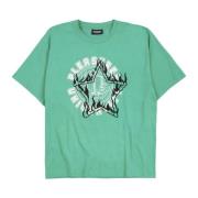 Pleasures T-Shirts Green, Herr