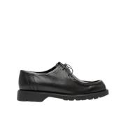 Kleman Grain Läder Derbies - Svart Black, Dam