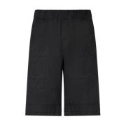 44 Label Group Casual Shorts Black, Herr