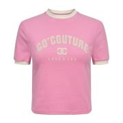 Co'Couture Edgecc Tee Toppe T-Shirts 33014 Bubblegum Pink, Dam