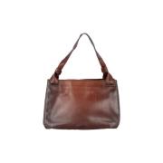 Gucci Vintage Pre-owned Läder gucci-vskor Brown, Dam