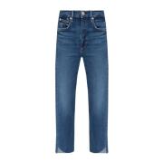 Rag & Bone ‘Harlow’ raka jeans Blue, Dam