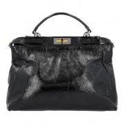 Fendi Vintage Pre-owned Läder handvskor Black, Dam