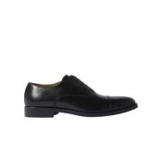 Scarosso Cesare Handgjorda Oxfordskor Black, Herr