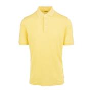 Fedeli Polo-t-Skjorta Yellow, Herr