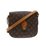 Louis Vuitton Vintage Pre-owned Canvas louis-vuitton-vskor Brown, Dam