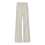 Humanoid Wide Trousers White, Dam