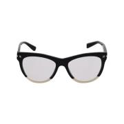 Valentino Vintage Pre-owned Plast solglasgon Black, Unisex