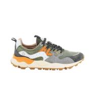 Flower Mountain Sneakers Green, Herr