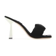 Sebastian Milano Heeled Mules Black, Dam