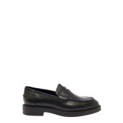 Vagabond Shoemakers Svarta Läderloafers Black, Dam