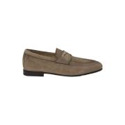 Santoni Klassiska Herr Moccasins Beige, Herr