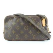 Louis Vuitton Vintage Andrahands Skulderväska, Sd0925 Brown, Dam