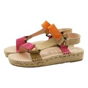 Manebí Flat Sandals Multicolor, Dam