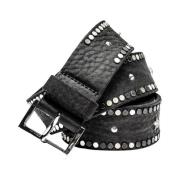 Zadig & Voltaire Studded Starlight Läderbälte Black, Dam