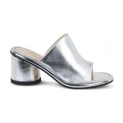 AGL Silverklackade Mulor Sandaler Gray, Dam