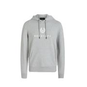 Belstaff Signature Hoodie med Känguruficka Gray, Herr