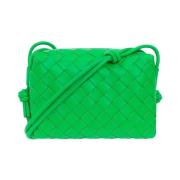 Bottega Veneta Grön Loop Mini Axelväska Green, Dam