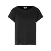 Mads Nørgaard T-Shirts Black, Dam