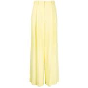 Federica Tosi Cropped Trousers Yellow, Dam