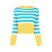 Gucci Pullover med rund halsringning Multicolor, Dam