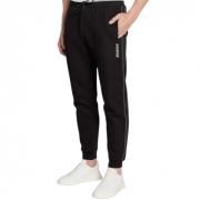 Guess Herrjoggingbyxor med Reflekterande Logotyp Black, Herr