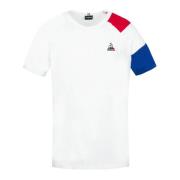 le coq sportif Raglan Unisex BAT Tee - Mjuk och Bekväm White, Herr