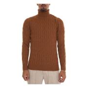 Gran Sasso Turtleneck pullover Brown, Herr