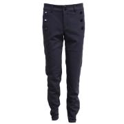 2-Biz Slim-Fit Kontorsbyxor Blue, Dam