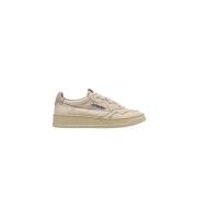 Autry Stiliga Damsneakers Beige, Dam