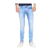 Pepe Jeans Finsbury Byxor Q344 Blue, Herr