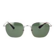 Persol Stiliga Unisex Solglasögon med Grön Lins Brown, Unisex