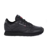 Reebok Klassiska Läderskor Black, Dam