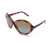 Tom Ford Ft1070 53F Sungles Brown, Dam