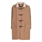 Maison Margiela Tono Parka - H?ll dig varm och stilfull Beige, Dam