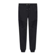 Balmain Sweatpants med logotyp Black, Herr