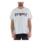 Purple Brand T-Shirts White, Herr