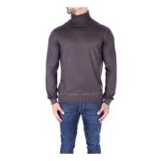 Tagliatore Brun Sweaters Brown, Herr