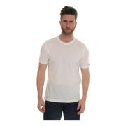 Kiton Uppgradera din garderob med en snygg T-shirt White, Herr