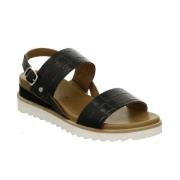 ara Platta sandaler Black, Dam