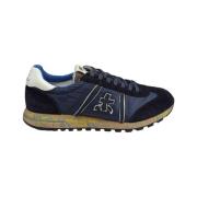 Premiata Lucy Blå Tvätt Nylon Sneakers Blue, Herr