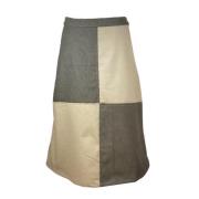 Noor of Sweden Cornelia denim skirt Brown, Dam