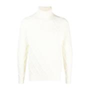 Drumohr Turtlenecks White, Herr